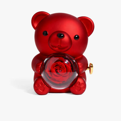 Miś z Wieczną Różą oraz naszyjnikiem™